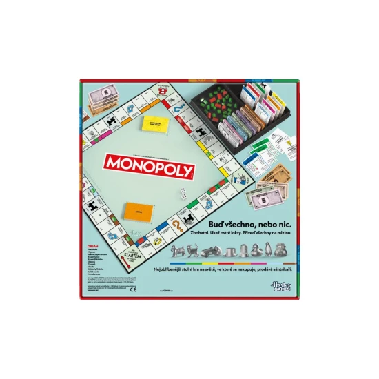 Monopoly Classic CZ verze Hasbro Monopoly Classic CZ verze