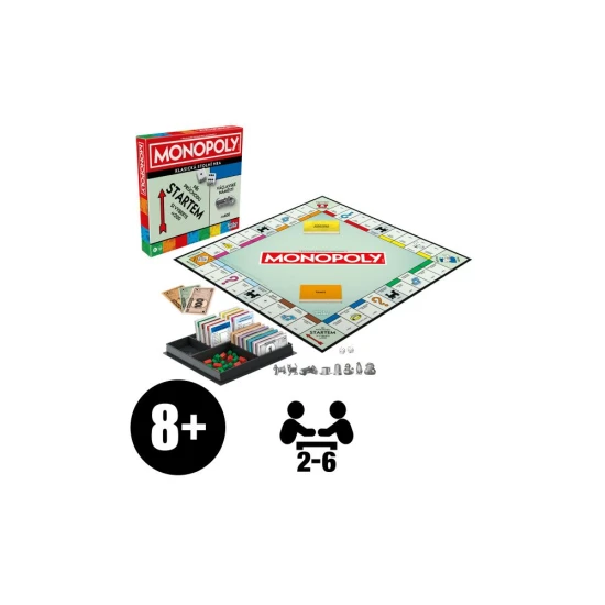 Monopoly Classic CZ verze Hasbro Monopoly Classic CZ verze