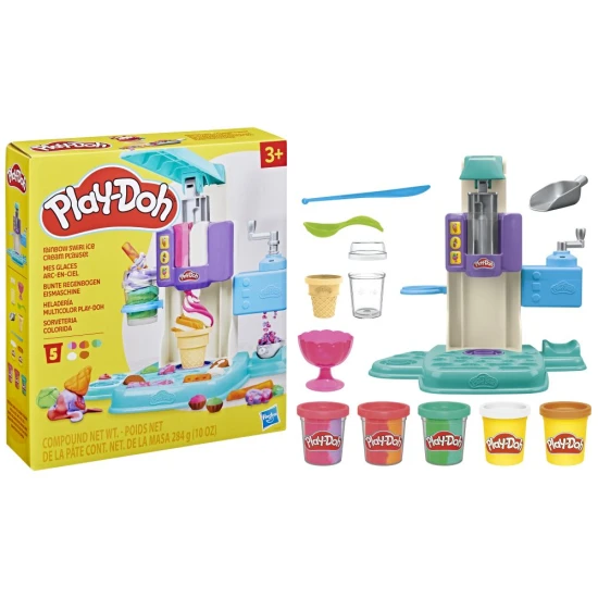 Hasbro Play-Doh zakřivená zmrzlinárna