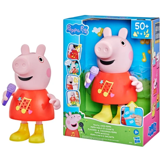 Hasbro Prasátko Peppa Pig mluvící a zpívající