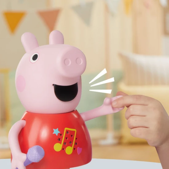 Hasbro Prasátko Peppa Pig mluvící a zpívající