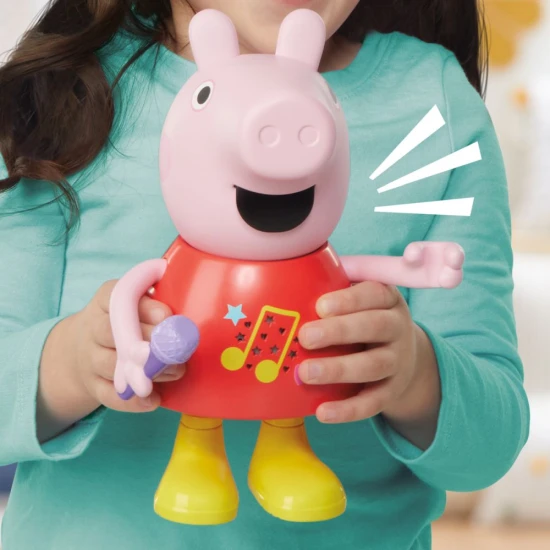 Hasbro Prasátko Peppa Pig mluvící a zpívající