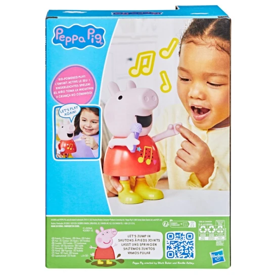 Hasbro Prasátko Peppa Pig mluvící a zpívající