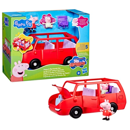 Hasbro Prasátko Peppa Pig velké rodinné auto