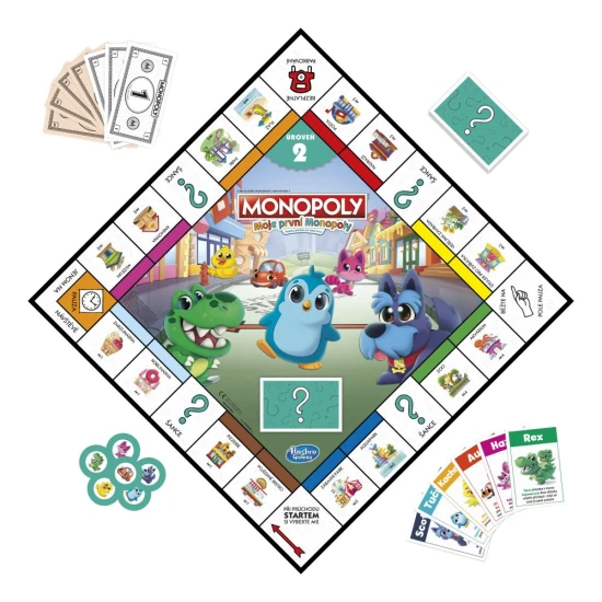 Moje první Monopoly CZ verze