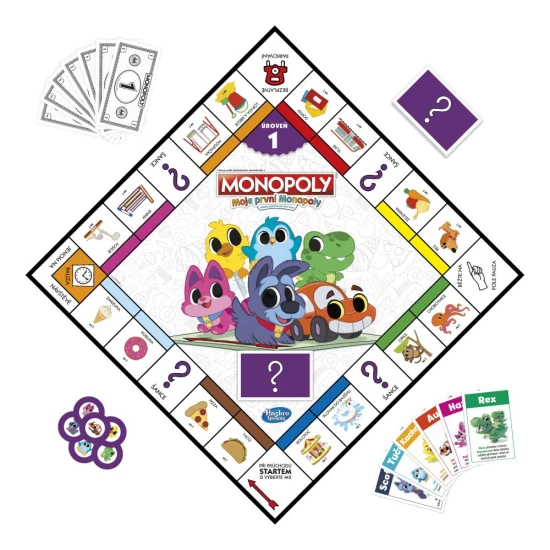Moje první Monopoly CZ verze