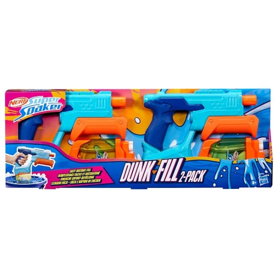 Vodní pistole Nerf Super Soaker Dunk Fill duopack