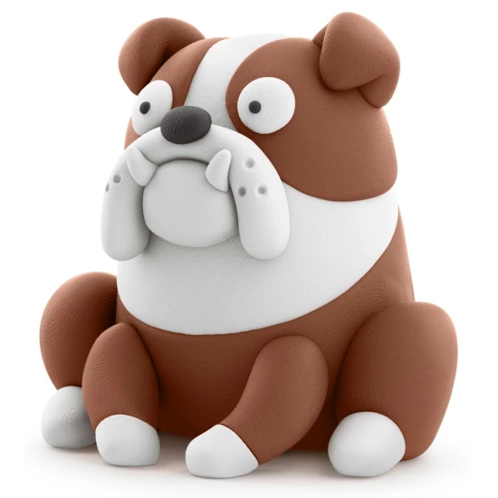 Vymodelujte si originální veselé postavičky pejsků s Hey Clay.