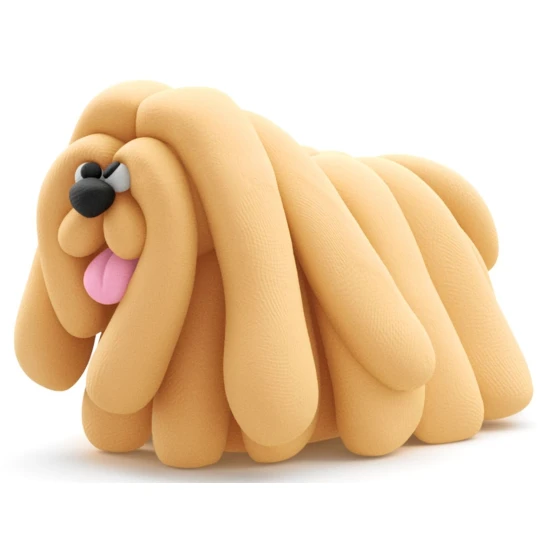 Vymodelujte si originální veselé postavičky pejsků s Hey Clay.