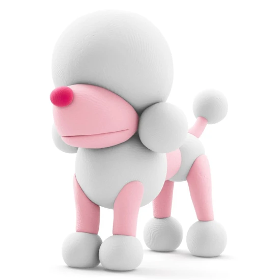 Vymodelujte si originální veselé postavičky pejsků s Hey Clay.