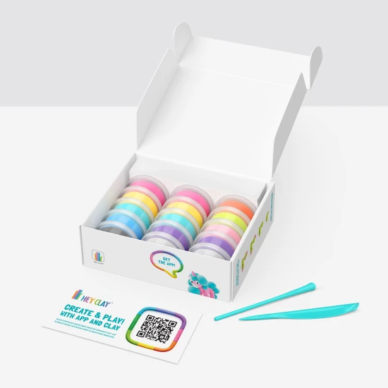 Vymodelujte si originální postavičky jednorožců s Hey Clay.