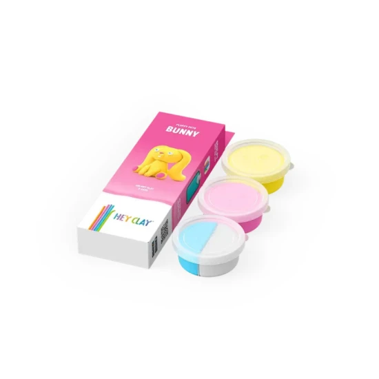 Vymodelujte si originální zvířátko Fluffy pets Zajíček s Hey Clay