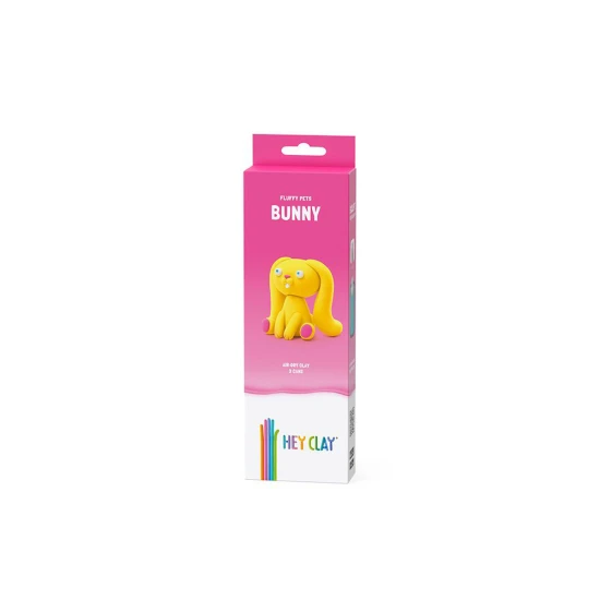 Vymodelujte si originální zvířátko Fluffy pets Zajíček s Hey Clay