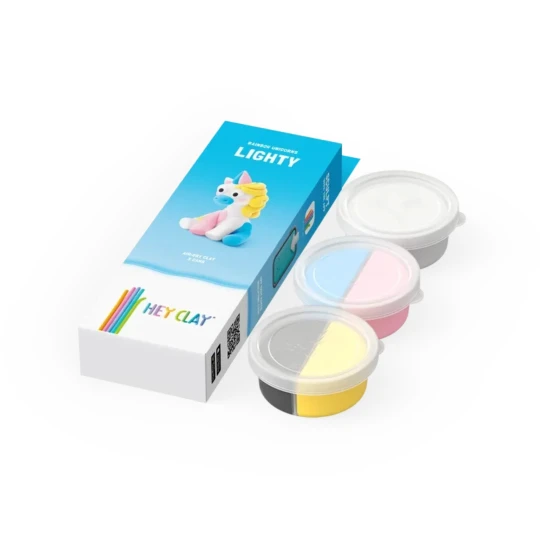 Vymodelujte si originálního jedorožce Lighty s Hey Clay