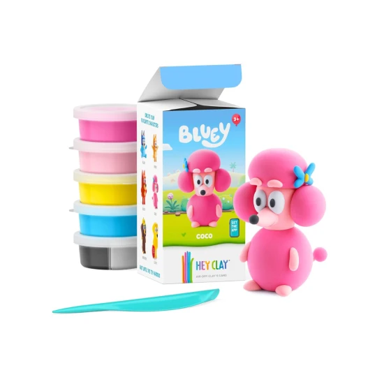 Zábavné modelování s oblíbenými postavičkami z Bluey