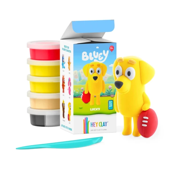 Zábavné modelování s oblíbenými postavičkami z Bluey