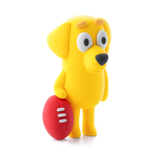 Zábavné modelování s oblíbenými postavičkami z Bluey