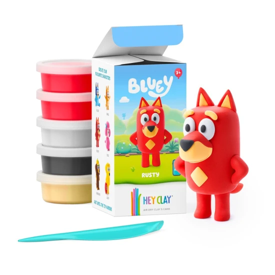Zábavné modelování s oblíbenými postavičkami z Bluey