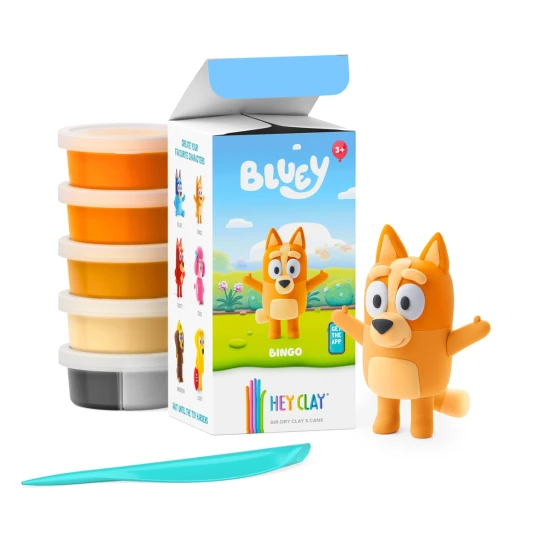 Zábavné modelování s oblíbenými postavičkami z Bluey