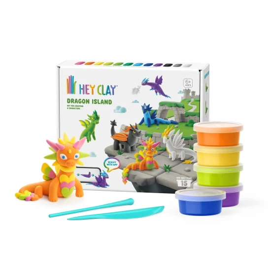 Hey Clay Dragon Island Hey Clay modelovací hmota Dragon Island
