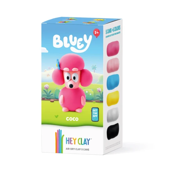 Zábavné modelování s oblíbenými postavičkami z Bluey