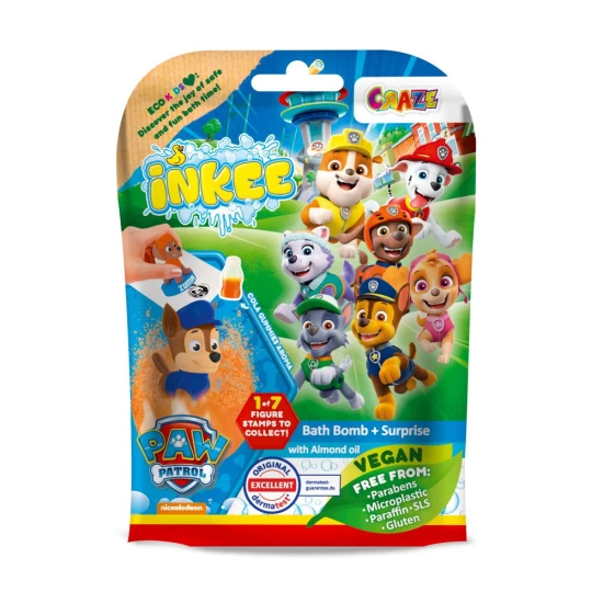 Šumivá bomba do vany s překvapením Paw Patrol – INKEE 0743097