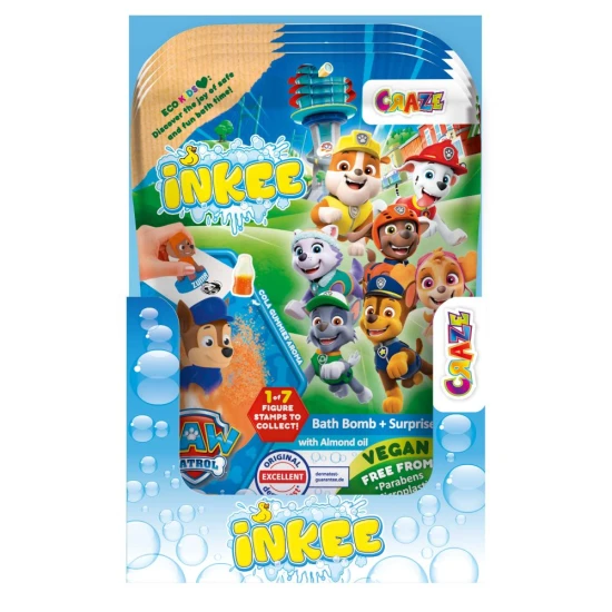 Šumivá bomba do vany s překvapením Paw Patrol – INKEE 0743097
