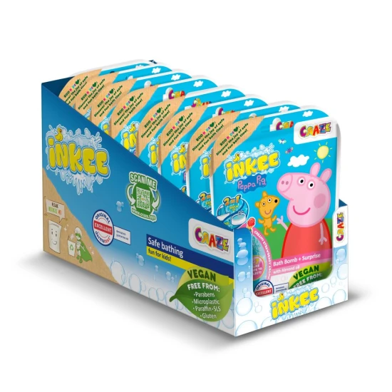 Šumivá bomba do vany s překvapením Peppa Pig – INKEE 0743127