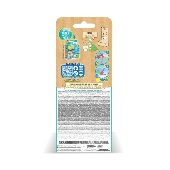 Kouzelná hůlka Sparkling Drops s kapkami do koupele – INKEE 0759388