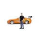 Dickie Toys Rychle a zběsile auto 1995 Toyota Supra 1:24