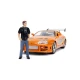Dickie Toys Rychle a zběsile auto 1995 Toyota Supra 1:24