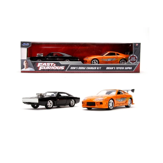 Rychle a zběsile dvojbalení Toyota Supra a Dodge Charger 1:32 J31981314R00