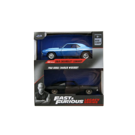 Rychle a zběsile dvojbalení Chevrolet Camaro 1969 a Dodge Charger 1968 1:32 J34251314R00