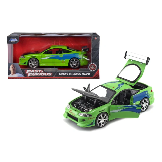 Rychle a zběsile auto Mitsubishi Eclipse 1995 1:24 J97603314R00