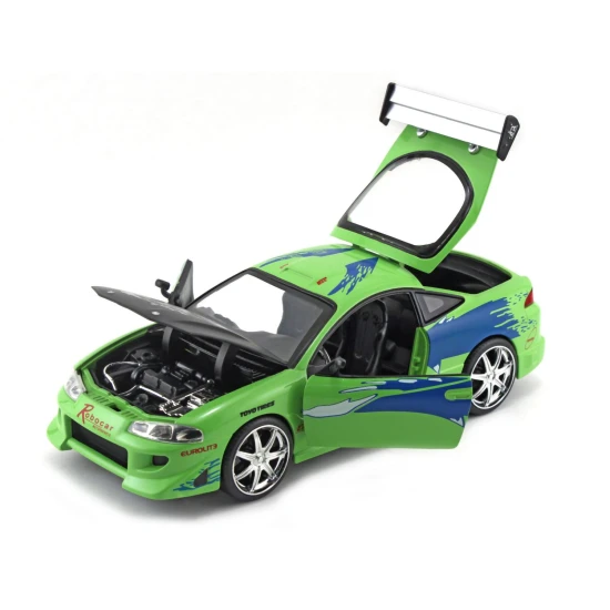 Rychle a zběsile auto Mitsubishi Eclipse 1995 1:24 J97603314R00