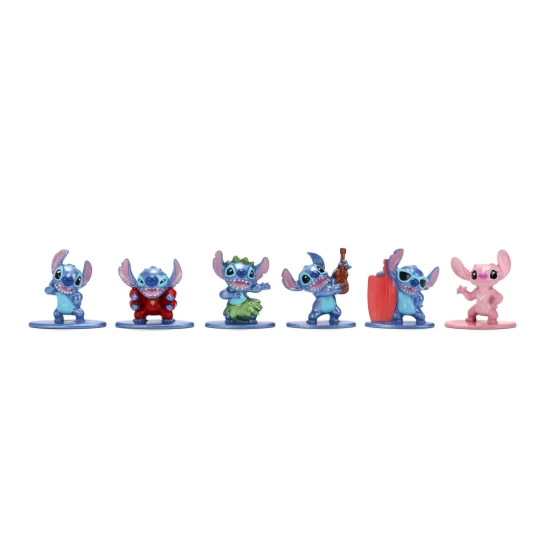 Stitch – Kovové sběratelské nano figurky 6 ks | Disney Stitch kovove sberatelske nano figurky 6 ks – disney lilo and stitch figurky