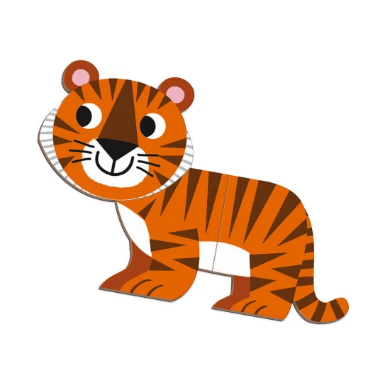 Magnetická kniha Zvířata: Skládejte zvířata pomocí magnetických dílků.