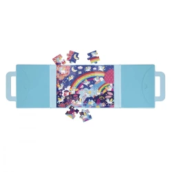 Magnetické puzzle v kufříku Jednorožci 24 ks