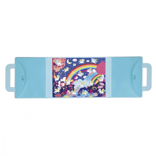 Janod Magnetické puzzle v kufříku Jednorožci 24 ks