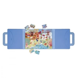 Magnetické puzzle v kufříku Roční období 36 ks