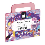 Magnetické puzzle v kufříku Princezny 36 ks