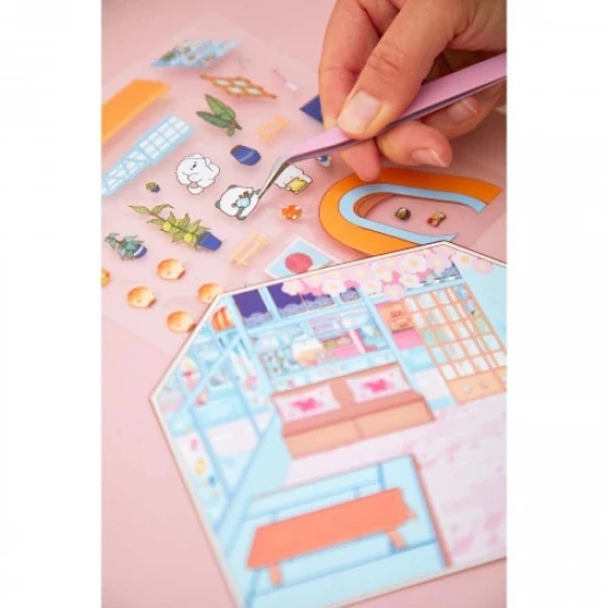 Janod Samolepky Cosy Stickers Minisvět Pochoutky