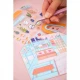 Janod Samolepky Cosy Stickers Minisvět Pochoutky