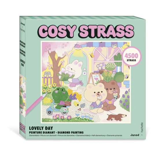 Janod Diamantové malování Cosy Strass Noční scenérie