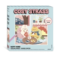 Diamantové malování Cosy Strass Sladký domov