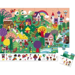 Puzzle v kufříku Pohádky 24 ks