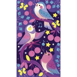 Kreativní sada Pěnové nálepky a svítící písek