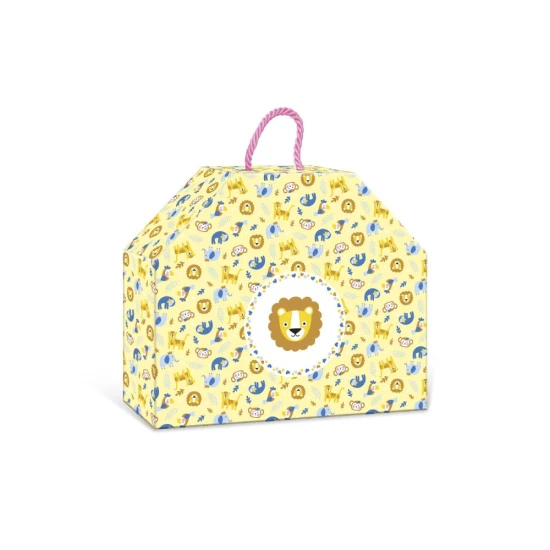 Janod Výroba šperků Sponky do vlasů Exotická zvířata 6 ks Kreativní sada pro výrobu sponek do vlasů s exotickými zvířaty