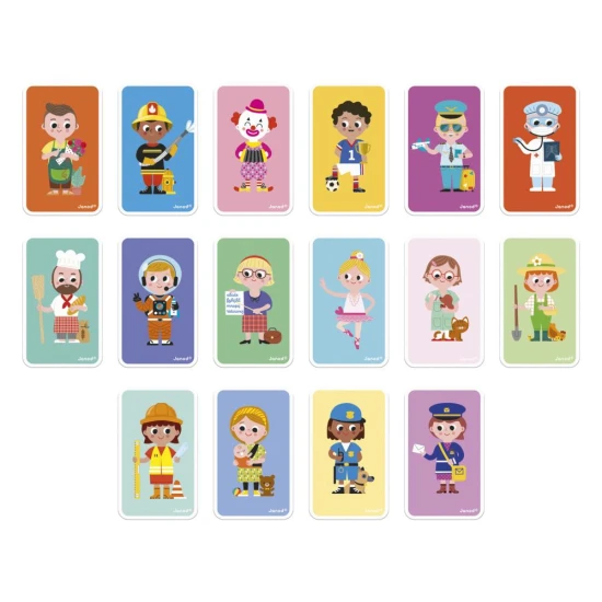 S touto milou barevnou magnetickou hračkou se vaše dítě seznámí s 16 povoláními s možností vymyslet je ještě mnohem víc!