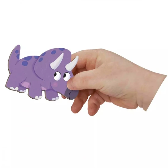 Magnetická kniha pro děti s dinosaury od Janod.